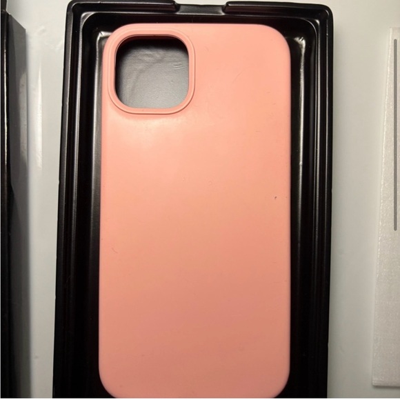 Pink iPhone 16 (6.1 in) Case with screen protector and camera protector - Picture 3 of 10